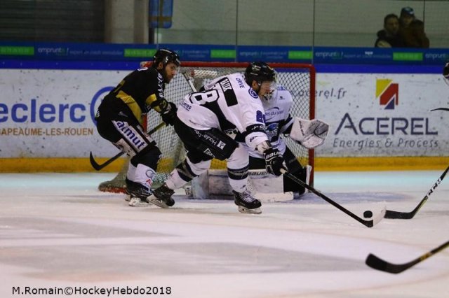 Photo hockey match Rouen - Gap  le 21/01/2018