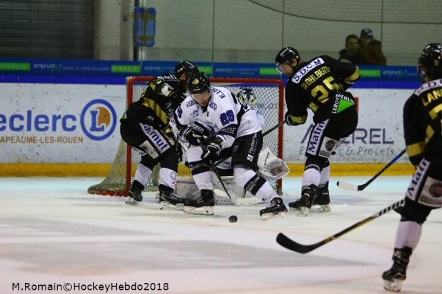 Photo hockey match Rouen - Gap  le 21/01/2018