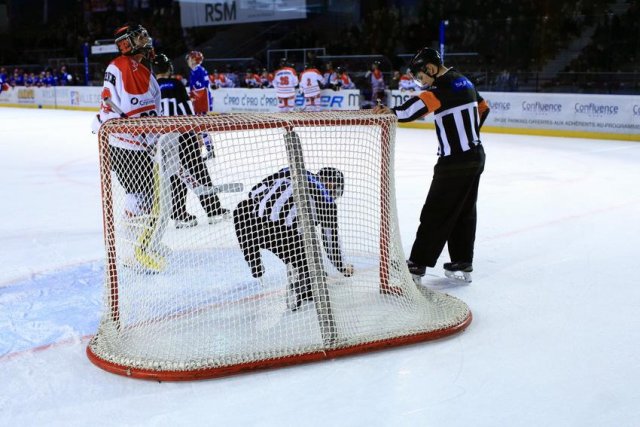 Photo hockey match Lyon - Bordeaux le 21/01/2018