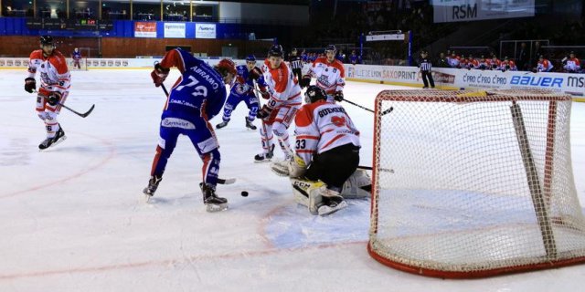 Photo hockey match Lyon - Bordeaux le 21/01/2018