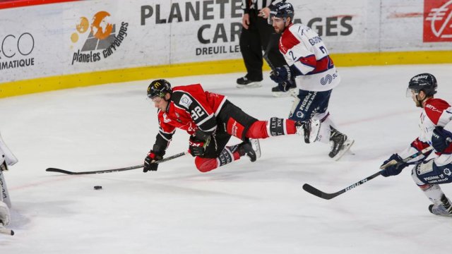 Photo hockey match Amiens  - Angers  le 23/01/2018