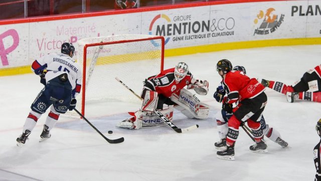 Photo hockey match Amiens  - Angers  le 23/01/2018