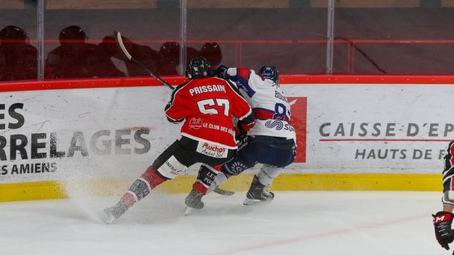 Photo hockey match Amiens  - Angers  le 23/01/2018