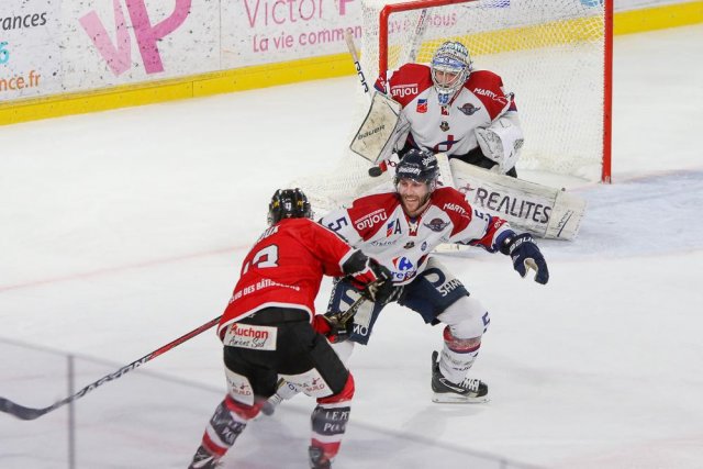 Photo hockey match Amiens  - Angers  le 23/01/2018