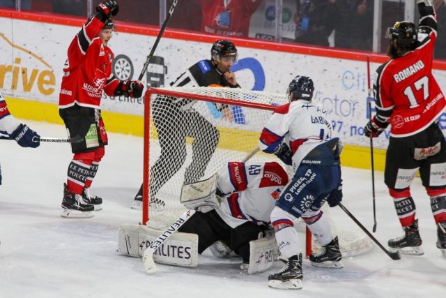 Photo hockey match Amiens  - Angers  le 23/01/2018