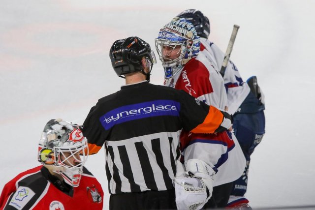 Photo hockey match Amiens  - Angers  le 23/01/2018