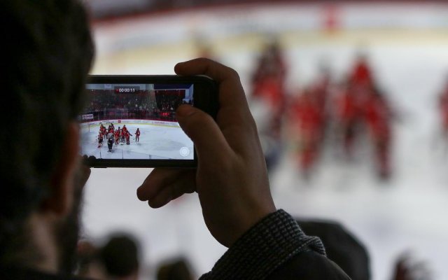 Photo hockey match Amiens  - Angers  le 23/01/2018