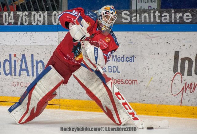 Photo hockey match Grenoble  - Chamonix  le 26/01/2018