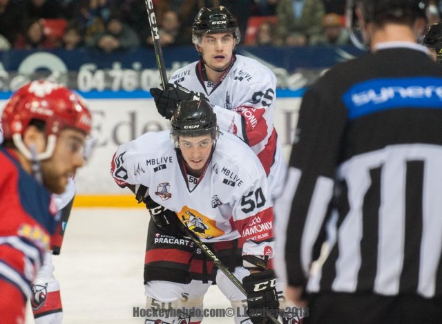 Photo hockey match Grenoble  - Chamonix  le 26/01/2018