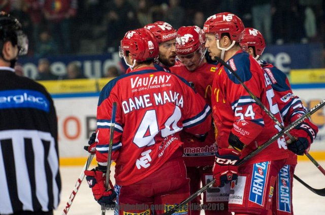 Photo hockey match Grenoble  - Chamonix  le 26/01/2018