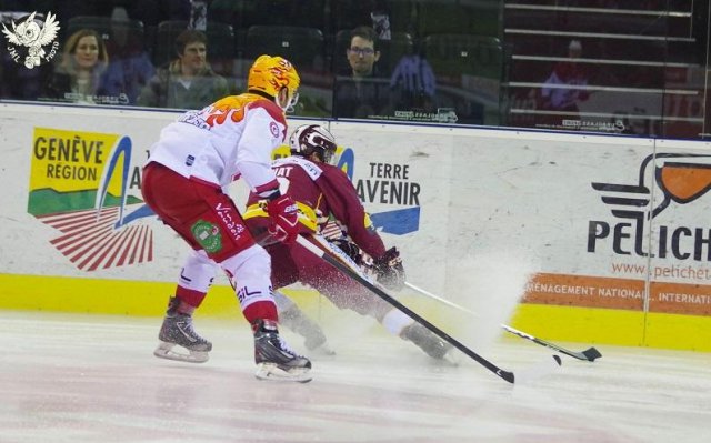 Photo hockey match Genève - Lausanne le 26/01/2018