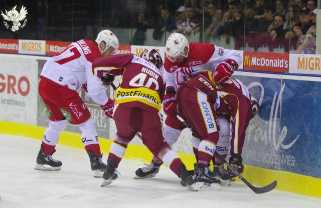 Photo hockey match Genève - Lausanne le 26/01/2018
