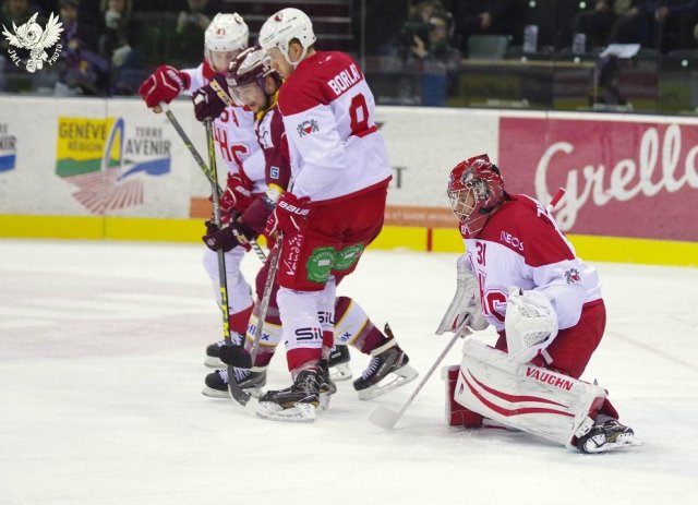 Photo hockey match Genève - Lausanne le 26/01/2018