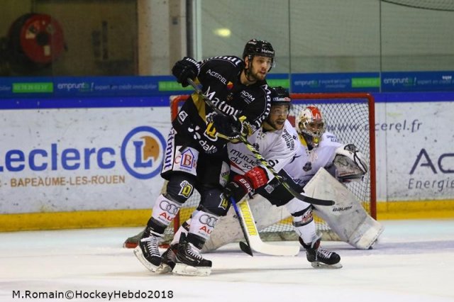 Photo hockey match Rouen - Nice le 26/01/2018