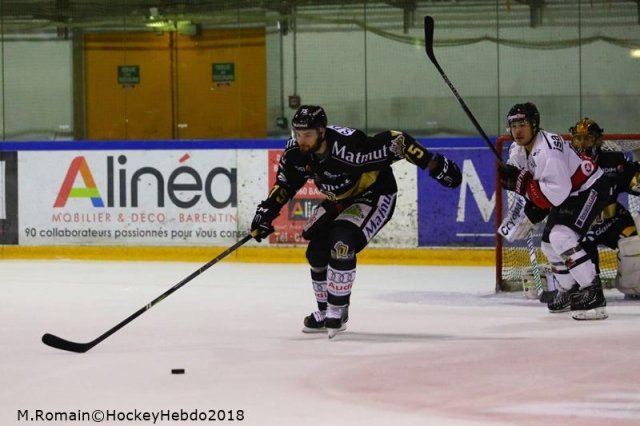 Photo hockey match Rouen - Nice le 26/01/2018
