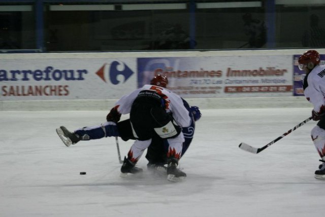 Photo hockey match Mont-Blanc - Neuilly/Marne le 28/02/2009