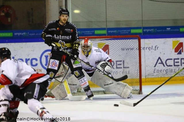 Photo hockey match Rouen - Nice le 26/01/2018