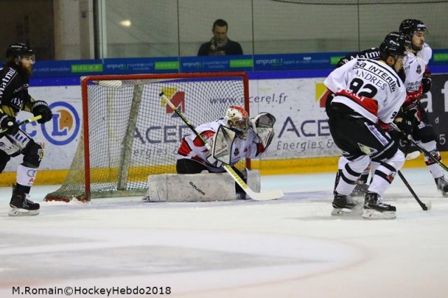 Photo hockey match Rouen - Nice le 26/01/2018