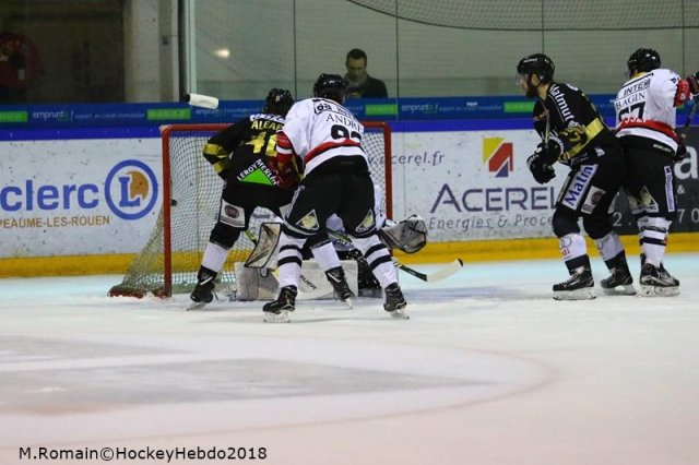 Photo hockey match Rouen - Nice le 26/01/2018