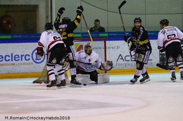 Photo hockey match Rouen - Nice le 26/01/2018