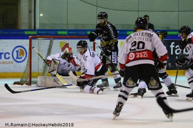 Photo hockey match Rouen - Nice le 26/01/2018