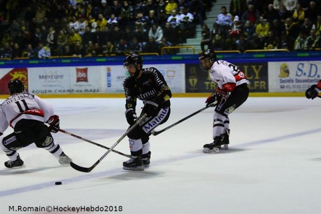 Photo hockey match Rouen - Nice le 26/01/2018