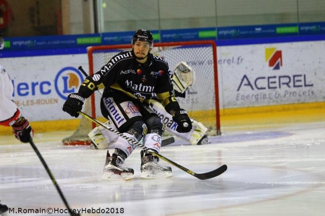 Photo hockey match Rouen - Nice le 26/01/2018