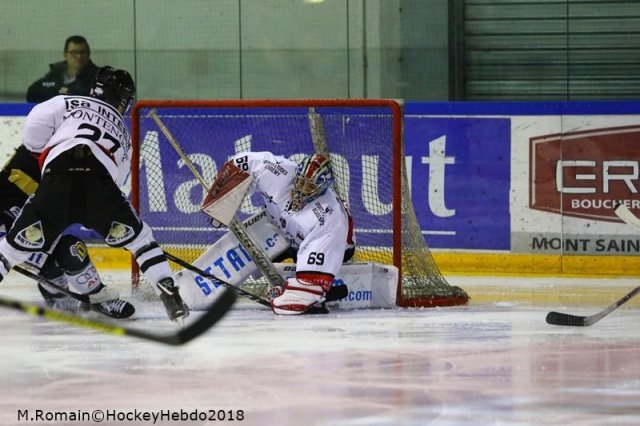 Photo hockey match Rouen - Nice le 26/01/2018