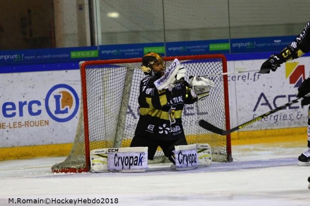 Photo hockey match Rouen - Nice le 26/01/2018