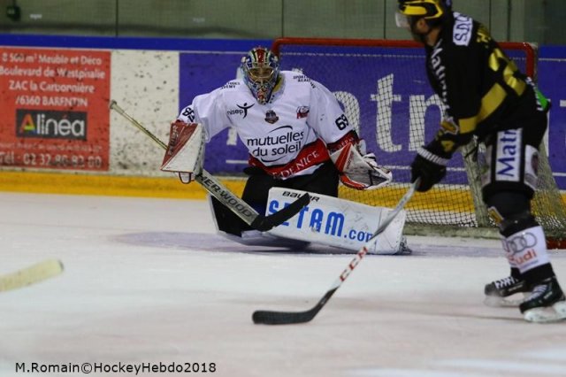 Photo hockey match Rouen - Nice le 26/01/2018