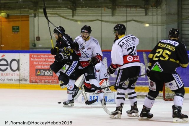 Photo hockey match Rouen - Nice le 26/01/2018