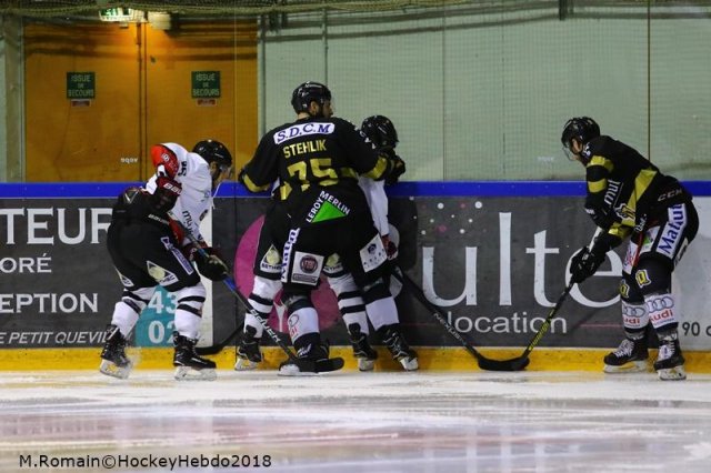 Photo hockey match Rouen - Nice le 26/01/2018