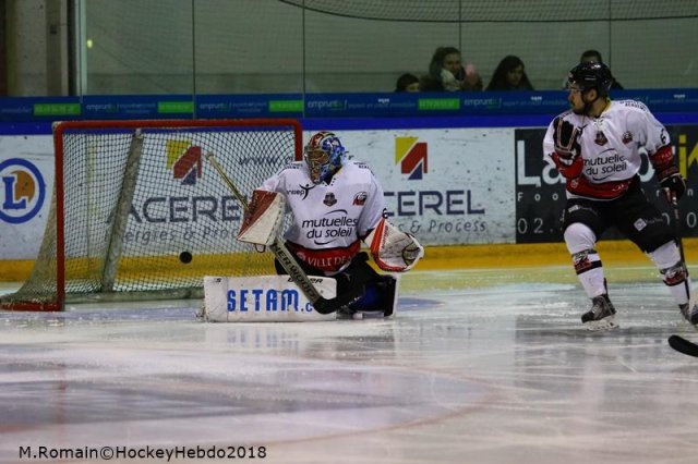 Photo hockey match Rouen - Nice le 26/01/2018