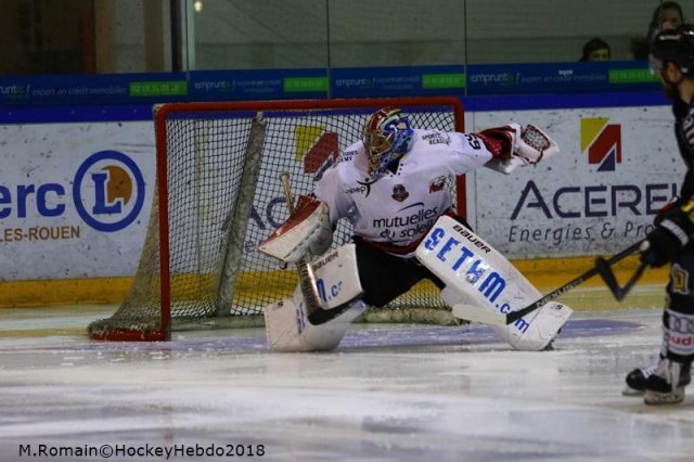 Photo hockey match Rouen - Nice le 26/01/2018