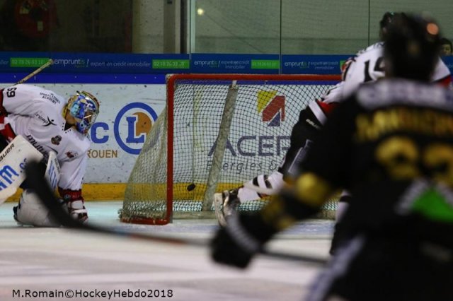 Photo hockey match Rouen - Nice le 26/01/2018