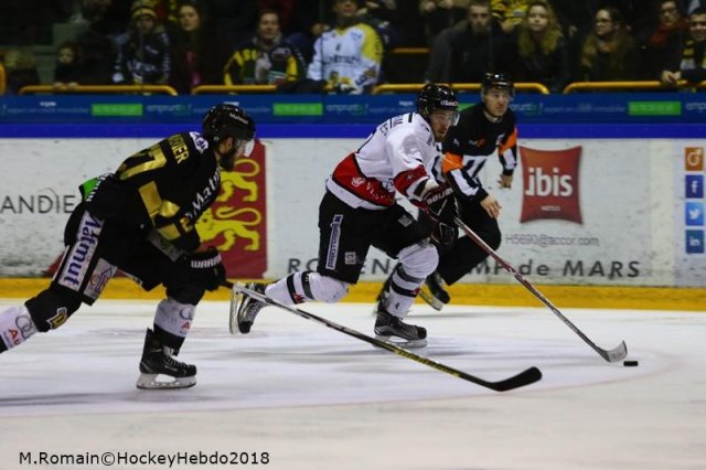 Photo hockey match Rouen - Nice le 26/01/2018
