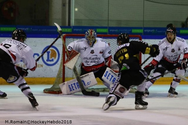 Photo hockey match Rouen - Nice le 26/01/2018