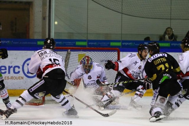 Photo hockey match Rouen - Nice le 26/01/2018