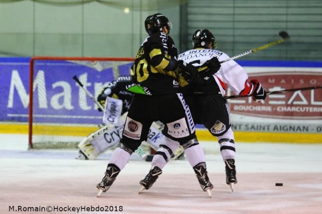 Photo hockey match Rouen - Nice le 26/01/2018