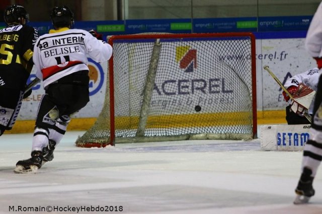 Photo hockey match Rouen - Nice le 26/01/2018