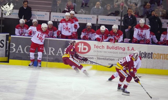 Photo hockey match Genève - Lausanne le 26/01/2018
