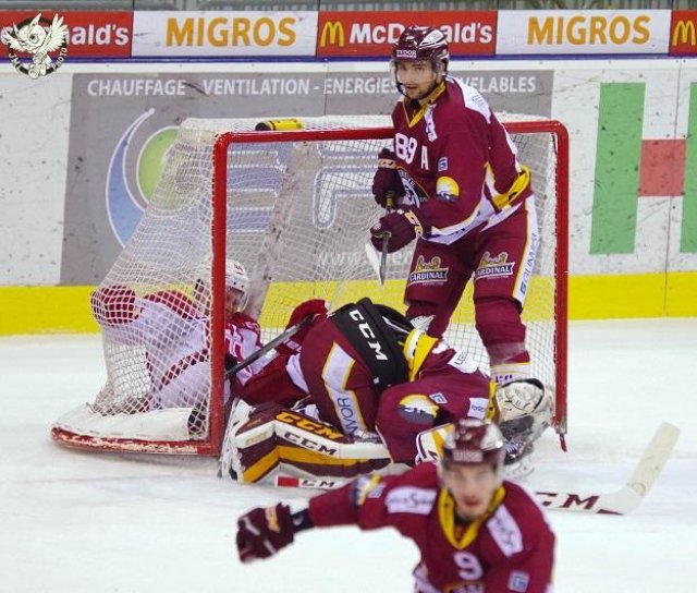 Photo hockey match Genève - Lausanne le 26/01/2018