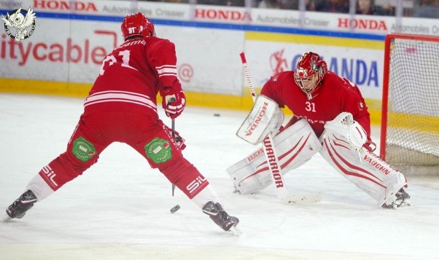 Photo hockey match Lausanne - Davos le 27/01/2018