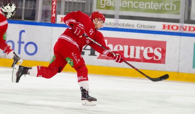 Photo hockey match Lausanne - Davos le 27/01/2018
