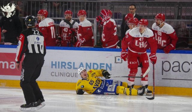 Photo hockey match Lausanne - Davos le 27/01/2018