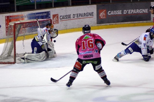 Photo hockey match Amiens  - Dijon  le 28/02/2009