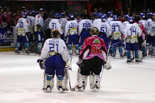 Photo hockey match Amiens  - Dijon  le 28/02/2009