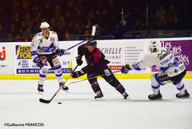 Photo hockey match Nantes - Courchevel-Méribel-Pralognan le 27/01/2018