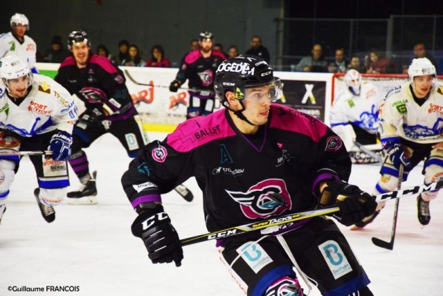 Photo hockey match Nantes - Courchevel-Méribel-Pralognan le 27/01/2018