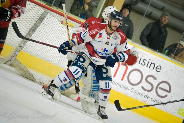Photo hockey match Chamonix  - Angers  le 30/01/2018